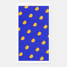 Sampling Polka dots Design Paper Napkin