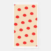 Sampling Polka dots Design Paper Napkin Serviette (Vorderseite)