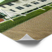 Sampson Air Force Base-Gebäude Poster (Ecke)