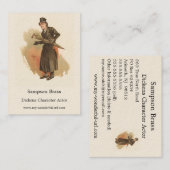 Sampson Brass, Kyd, Dickens, der alte Laden für Ne Visitenkarte (Vorne/Hinten)