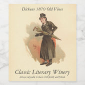 Sampson Brass, Kyd, Dickens, der alte Laden für Ne Weinetikett (Einzelnes Label)