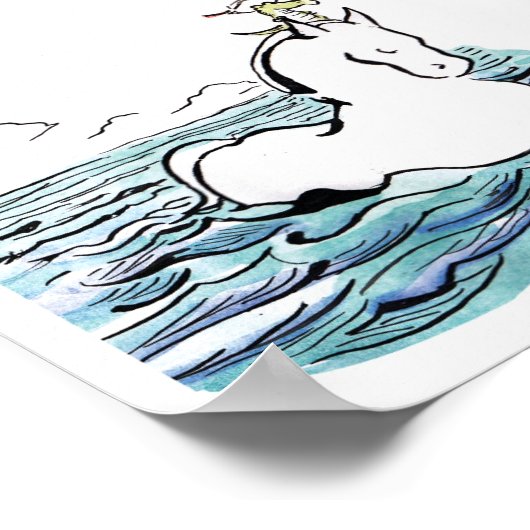 Sampson Set Sail Print Poster (Ecke)