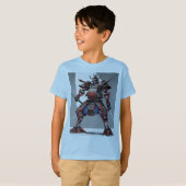 Samrai-Jack-Roboter T-Shirt (Vorne ganz)