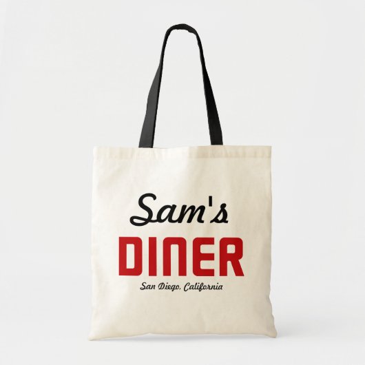 Sam's Diner Tragetasche (Vorne)