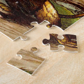 samson, das einen kleinen Löwe Puzzlespiel-Entwurf Puzzle (Seite)