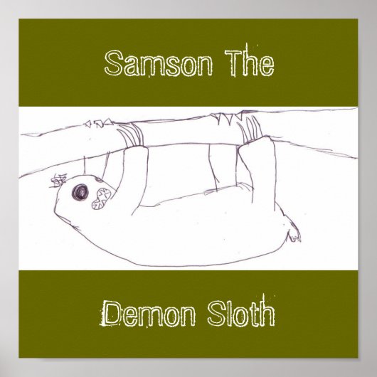 Samson, der Dämonenschwamm Poster (Vorne)