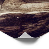 Samson kämpft gegen Löwenbibel Poster (Ecke)