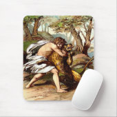samson killing a small lion mousepad (Mit Mouse)