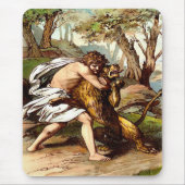 samson killing a small lion mousepad (Vorne)