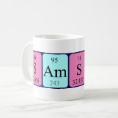 Samson Periodenname Tasse (Vorderseite Links)