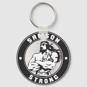 Samson Strong - Bodybuilding Crest Schlüsselanhänger