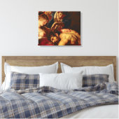 Samson und Delilah, c.1609 Leinwanddruck (Insitu (Schlafzimmer))