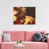 Samson und Delilah, c.1609 Leinwanddruck (Insitu (Wohnzimmer))