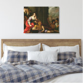 Samson und Delilah Leinwanddruck (Insitu (Schlafzimmer))