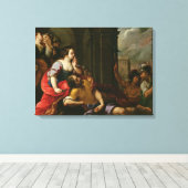 Samson und Delilah Leinwanddruck (Insitu (Holzboden))