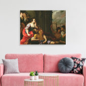 Samson und Delilah Leinwanddruck (Insitu (Wohnzimmer))