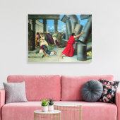 Samson und Delilah Leinwanddruck (Insitu (Wohnzimmer))