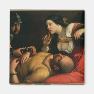 Samson und Delilah Magnet