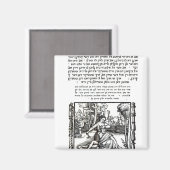 Samson und Delilah Magnet (Vorderseite/Rückseite)