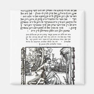 Samson und Delilah Magnet