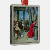 Samson und Delilah Ornament Aus Metall (Rechts)