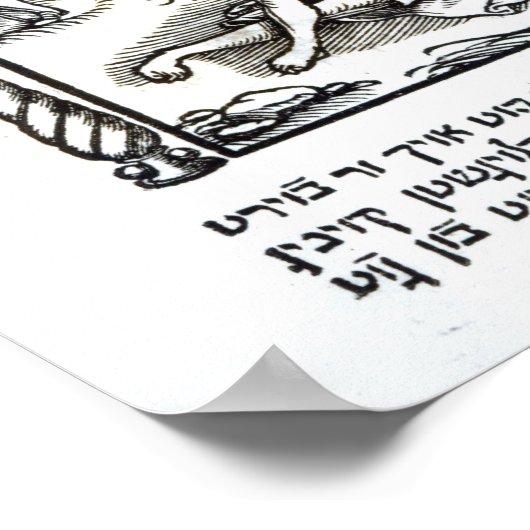 Samson und Delilah Poster (Ecke)