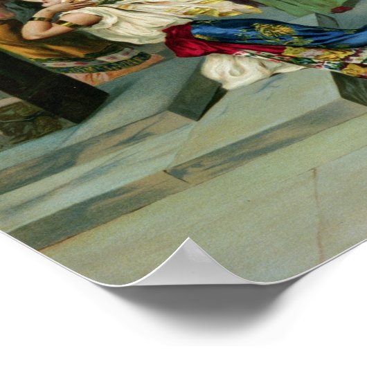 Samson und Delilah Poster (Ecke)