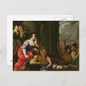 Samson und Delilah Postkarte (Vorne/Hinten)