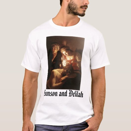 Samson und Delilah T-Shirt (Vorderseite)