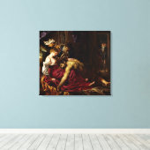 Samson und Delilah von Peter Paul Rubens Leinwanddruck (Insitu (Holzboden))