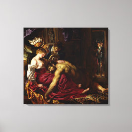 Samson und Delilah von Peter Paul Rubens Leinwanddruck