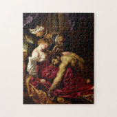 Samson und Delilah von Peter Paul Rubens Puzzle (Vertikal)