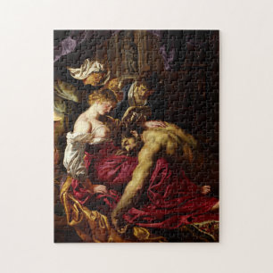 Samson und Delilah von Peter Paul Rubens Puzzle