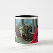 Samson und Delilah Zweifarbige Tasse (Mittel)