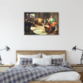 Samson verraten von Delilah (Öl auf Leinwand) Leinwanddruck (Insitu (Schlafzimmer))