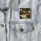 Samson verriet durch Delilah (Öl auf Leinwand) Button (Beispiel)