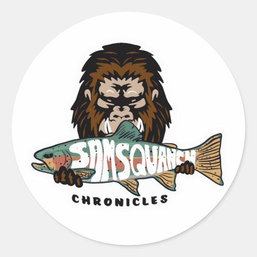 Samsquanch Stickers (Vorderseite)
