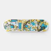 Samstag in Soho Skateboard (Horizontal)