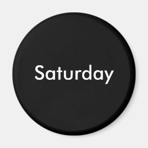 Samstag-Magnet Magnet