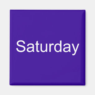 Samstag-Magnet Magnet