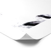 Samstag Nachmittag im Park Poster (Ecke)