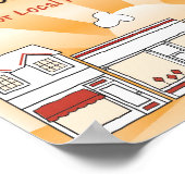 Samstag Poster (Ecke)