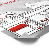 Samstag Poster (Ecke)