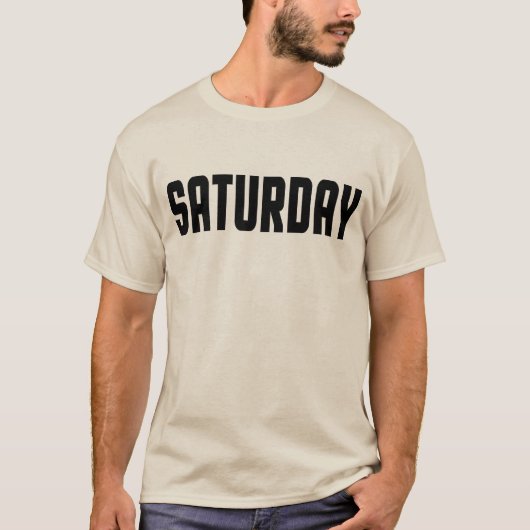 Samstag T-Shirt (Vorderseite)