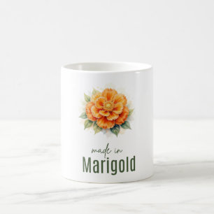 Samstag Tagetes-Blumen-Tasse Kaffeetasse