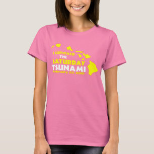 Samstag-Tsunami-Überlebender T-Shirt