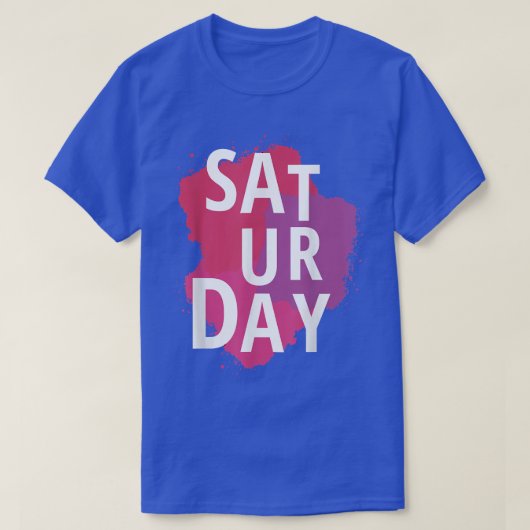 Samstag - Wochenende 28325041 T-Shirt (Design vorne)