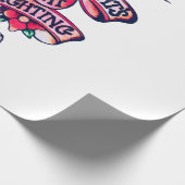 Samstagabend ist gut für Kämpfe Geschenkpapier (Ecke)