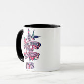 Samstagabend ist gut für Kämpfe Tasse (Vorderseite Links)