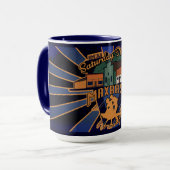 Samstagabende in Maxbass Tasse (Vorderseite Links)